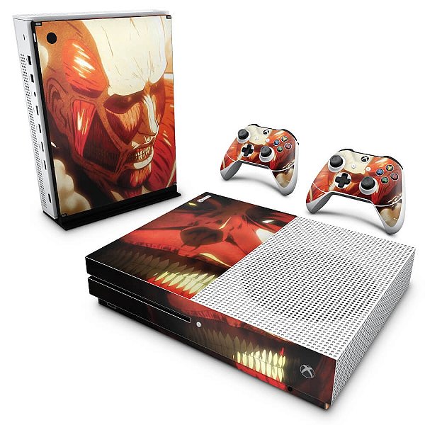 Xbox One Slim Skin - Attack on Titan #B