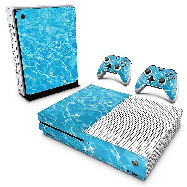 Xbox One Slim Skin - Aquático Água