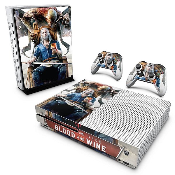 Xbox One Slim Skin - The Witcher 3 Blood And Wine