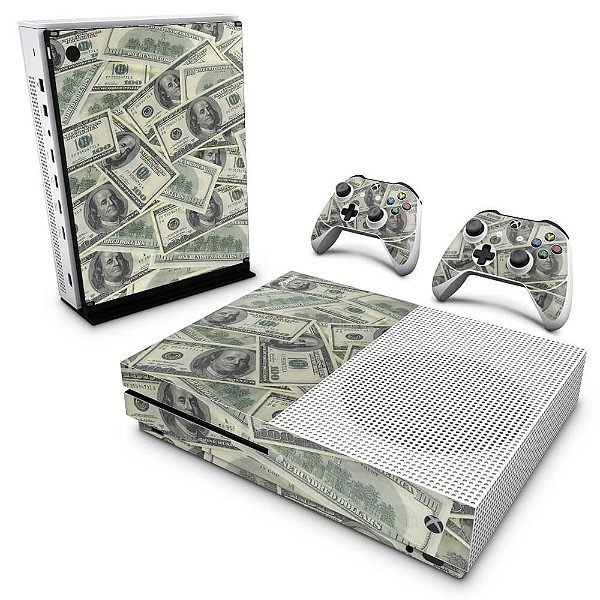 Xbox One Slim Skin - Dollar Money Dinheiro
