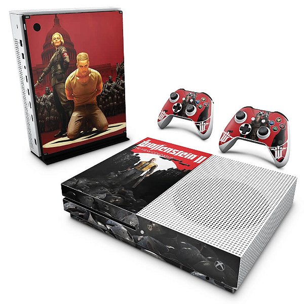 Xbox One Slim Skin - Wolfenstein 2 New Order