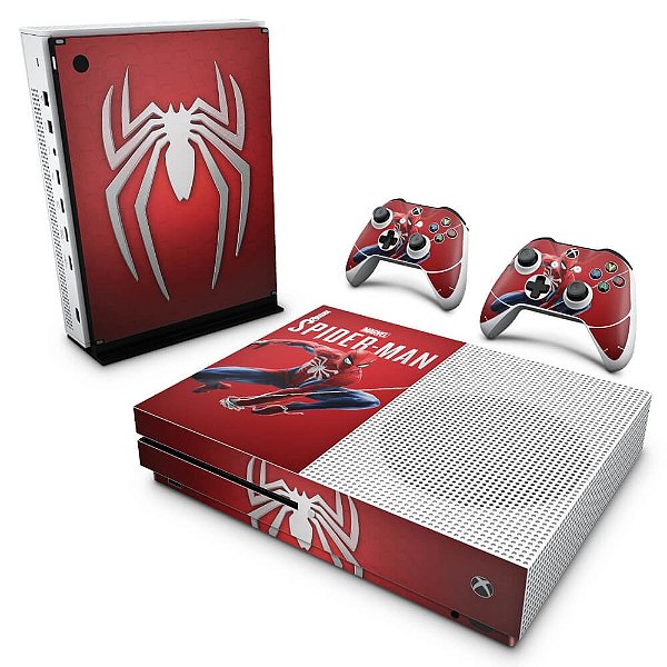 Xbox One Slim Skin - Homem Aranha Spider-man