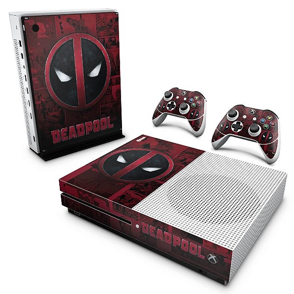 Xbox One Slim Skin - Deadpool Comics