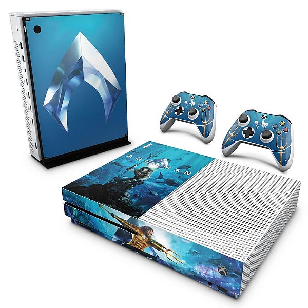 Xbox One Slim Skin - Aquaman