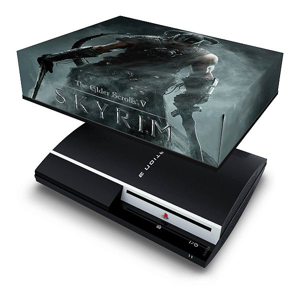 PS3 Fat Capa Anti Poeira - Skyrim