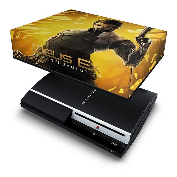 PS3 Fat Capa Anti Poeira - Deus Ex Human