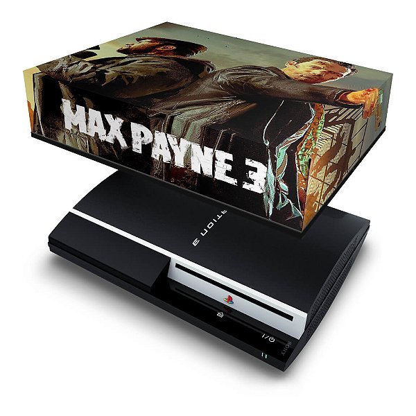 PS3 Fat Capa Anti Poeira - Max Payne 3