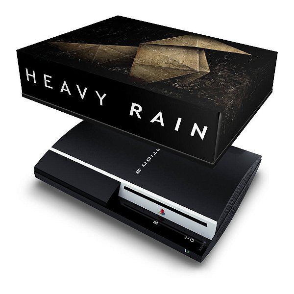 PS3 Fat Capa Anti Poeira - Heavy Rain