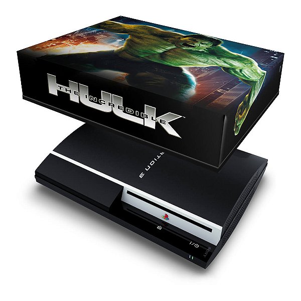 PS3 Fat Capa Anti Poeira - Hulk