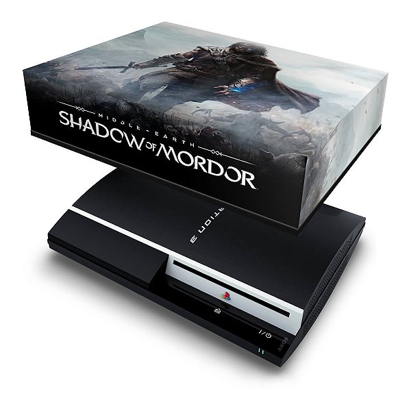 PS3 Fat Capa Anti Poeira - Shadow Of Mordor