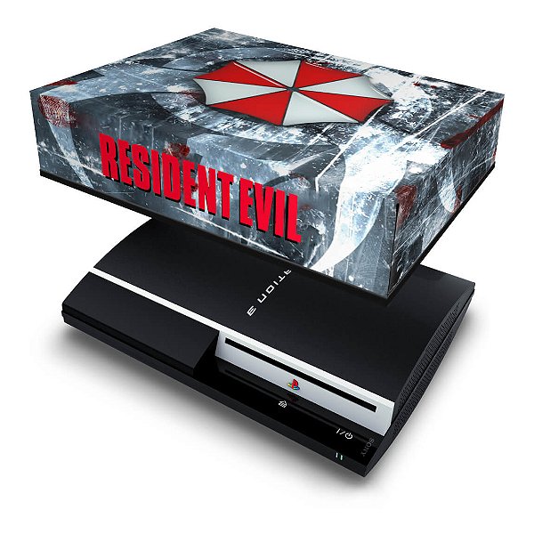 PS3 Fat Capa Anti Poeira - Resident Evil