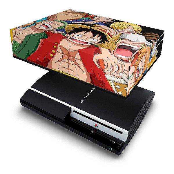 PS3 Fat Capa Anti Poeira - One Piece