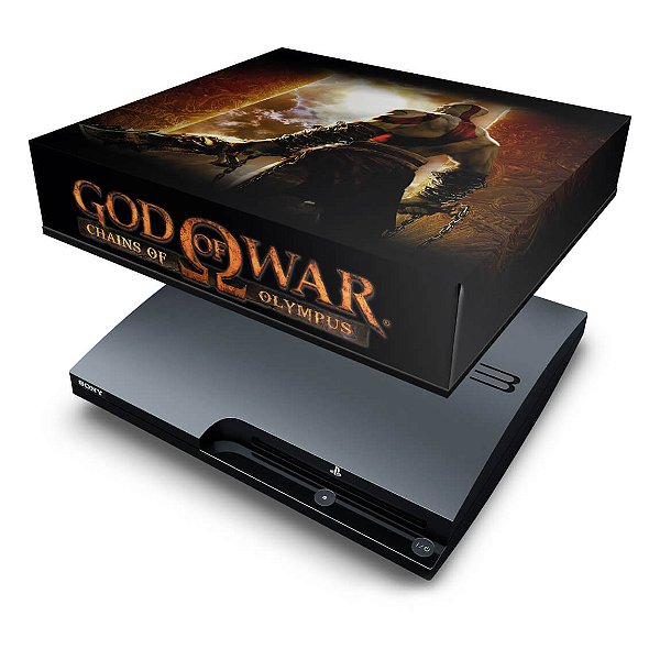 PS3 Slim Capa Anti Poeira - God Of War 2