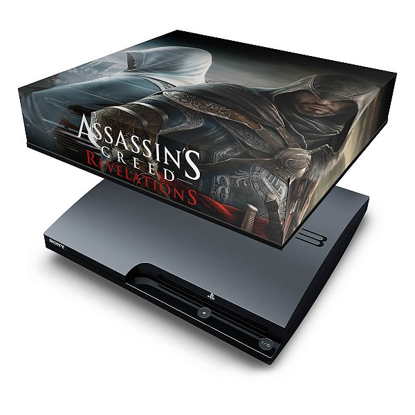 PS3 Slim Capa Anti Poeira - Assassins Creed Revelations