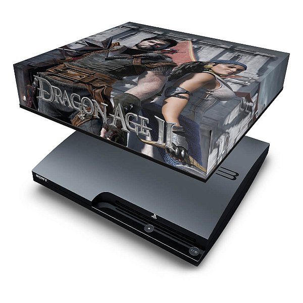 PS3 Slim Capa Anti Poeira - Dragon Age 2