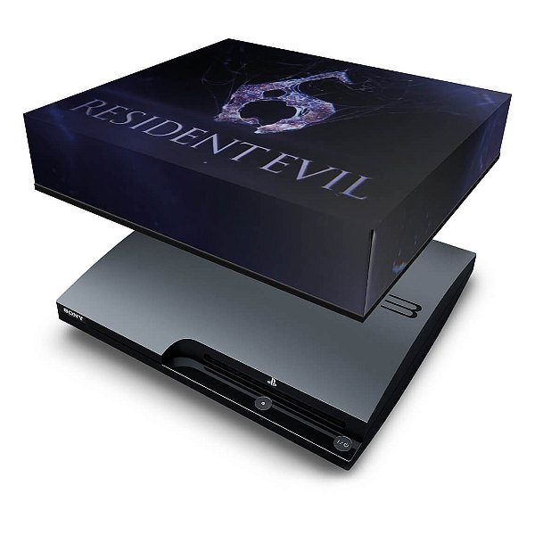 PS3 Slim Capa Anti Poeira - Resident Evil 6