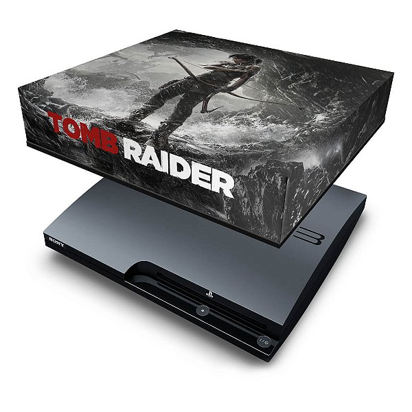 PS3 Slim Capa Anti Poeira - Tomb Raider 3