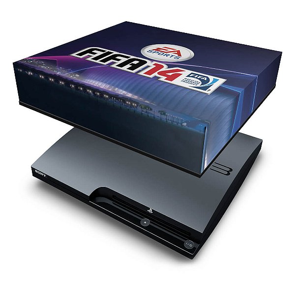 PS3 Slim Capa Anti Poeira - Fifa 14 2014