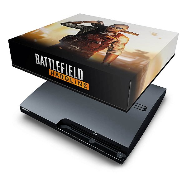 PS3 Slim Capa Anti Poeira - Battlefield Hardline