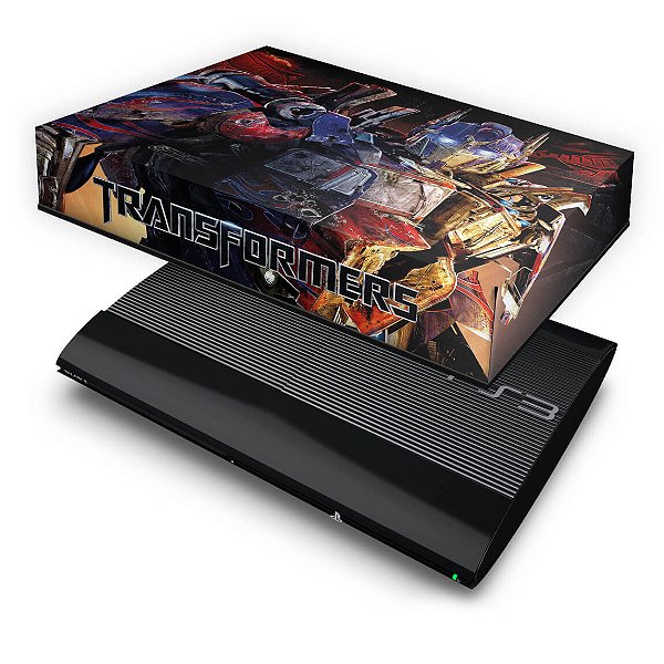 PS3 Super Slim Capa Anti Poeira - Transformers