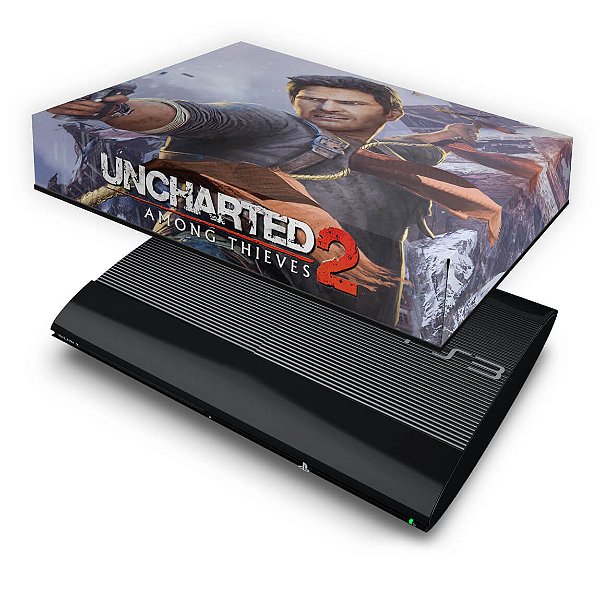 PS3 Super Slim Capa Anti Poeira - Uncharted 2