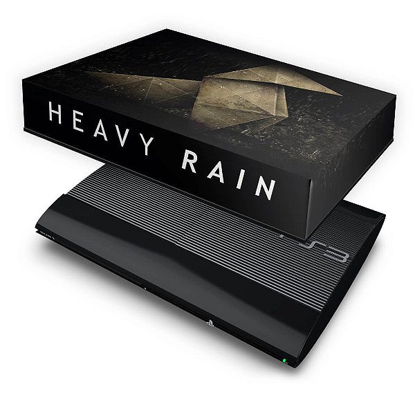 PS3 Super Slim Capa Anti Poeira - Heavy Rain