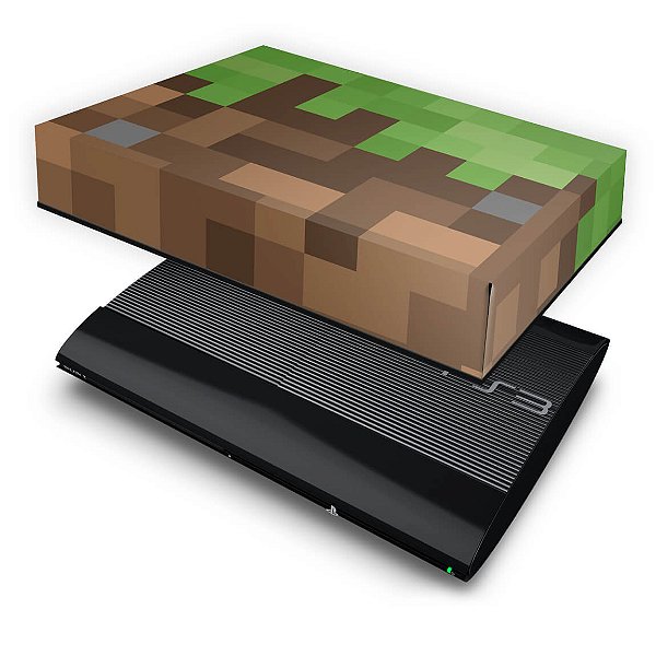 Capa PS3 Controle Case - Minecraft - Pop Arte Skins