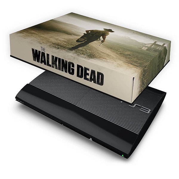 PS3 Super Slim Capa Anti Poeira - The Walking Dead
