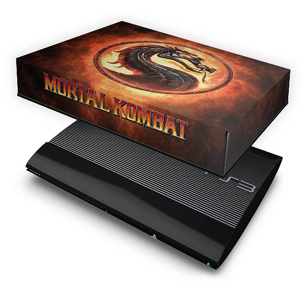 PS3 Super Slim Capa Anti Poeira - Mortal Kombat