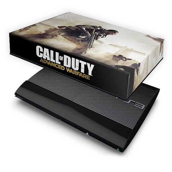 PS3 Super Slim Capa Anti Poeira - Call Of Duty Advanced Warfare