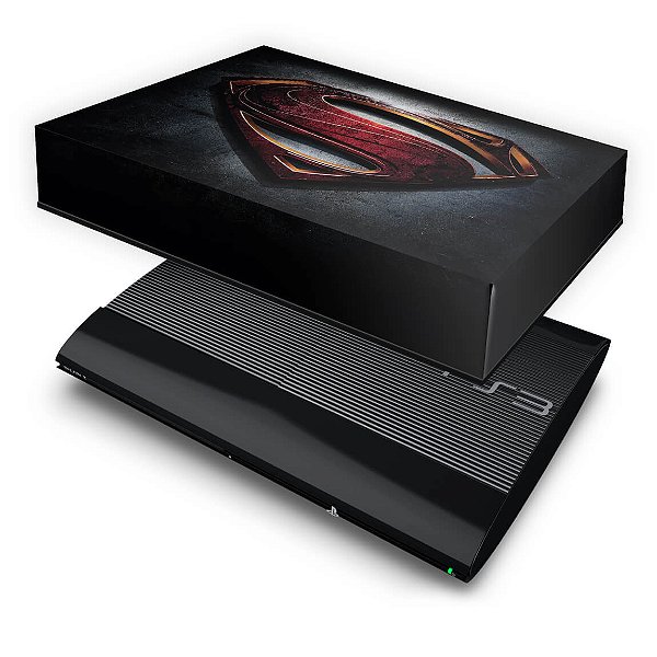 PS3 Super Slim Capa Anti Poeira - Superman