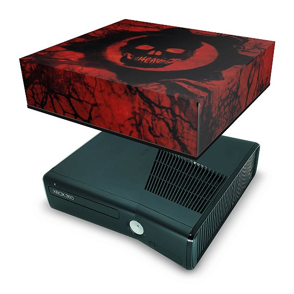 Xbox 360 Slim Capa Anti Poeira - Gears Of War 3