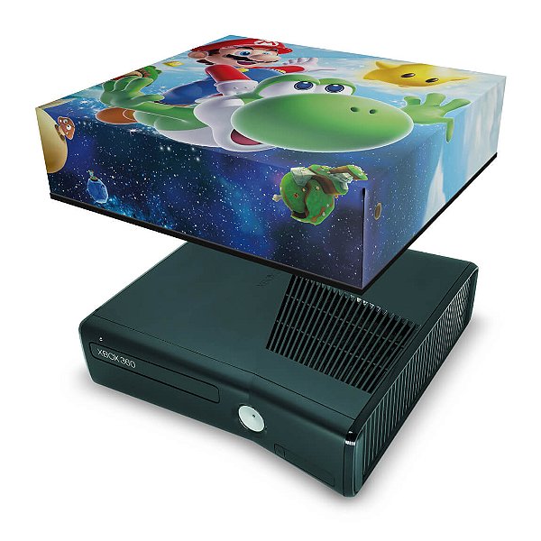 Xbox 360 Slim Capa Anti Poeira - Super Mario