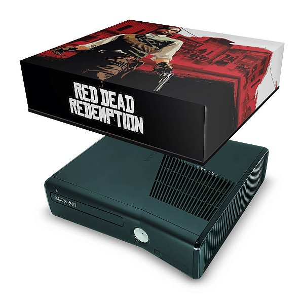 Xbox 360 Slim Capa Anti Poeira - Red Dead Redemption