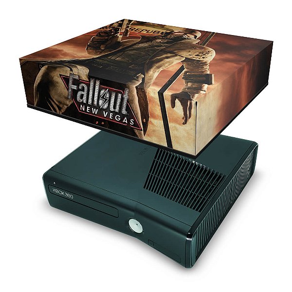 Xbox 360 Slim Capa Anti Poeira - Fallout New Vegas