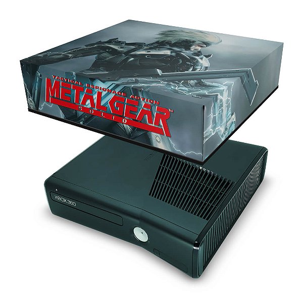 Xbox 360 Slim Capa Anti Poeira - Metal Gear Solid Rising