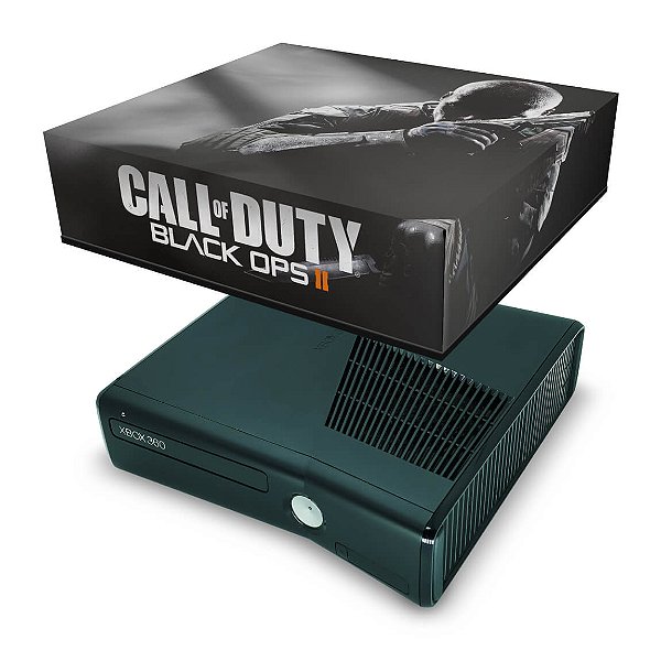 Xbox 360 Slim Capa Anti Poeira - Call Of Duty Black Ops 2