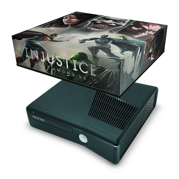 Xbox 360 Slim Capa Anti Poeira - Injustice
