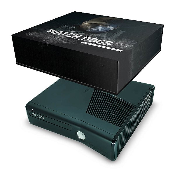 Xbox 360 Slim Capa Anti Poeira - Watch Dogs