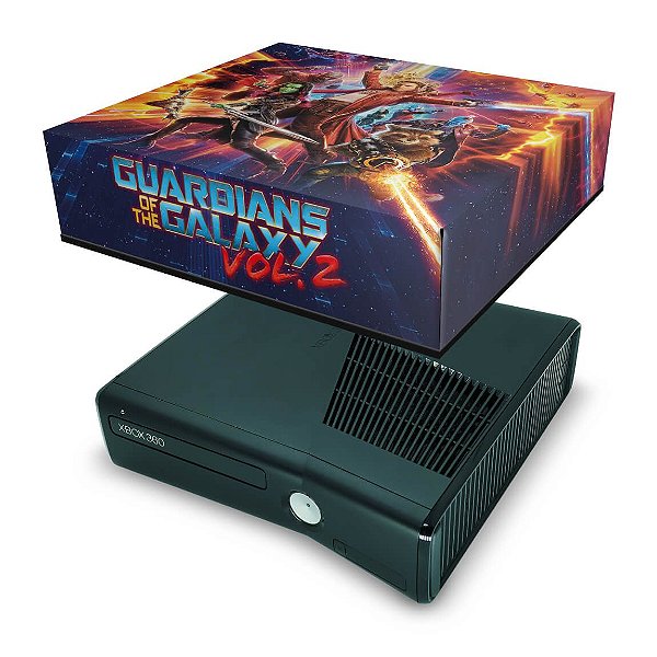 Xbox 360 Slim Capa Anti Poeira - Guardioes Da Galaxia 2