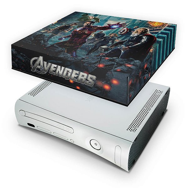 Xbox 360 Fat Capa Anti Poeira - Avengers Vingadores
