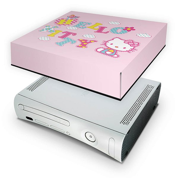Xbox 360 Fat Capa Anti Poeira - Hello Kitty