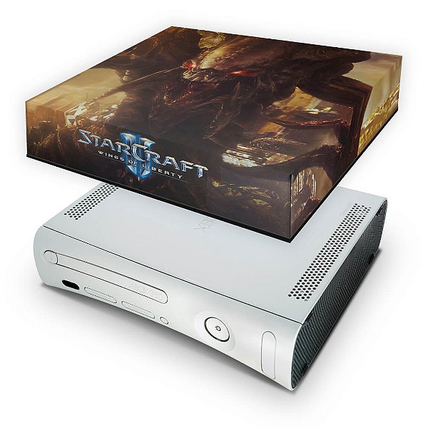 Xbox 360 Fat Capa Anti Poeira - Starcraft 2