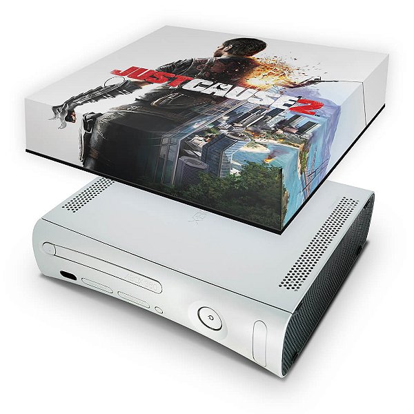 Xbox 360 Fat Capa Anti Poeira - Just Cause 2