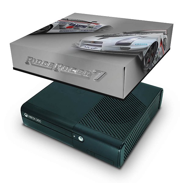 Xbox 360 Super Slim Capa Anti Poeira - Ridge Racer 2