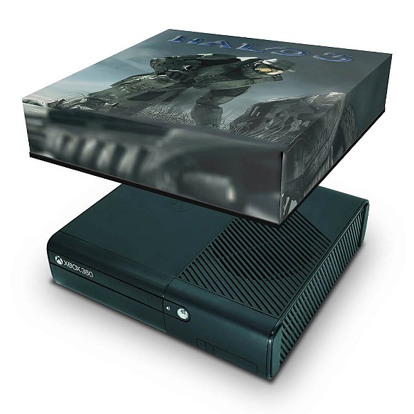Xbox 360 Super Slim Capa Anti Poeira - Halo 3