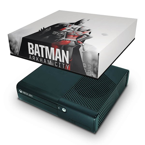 Xbox 360 Super Slim Capa Anti Poeira - Batman Arkham City