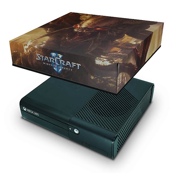Xbox 360 Super Slim Capa Anti Poeira - Starcraft 2