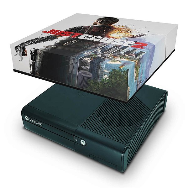 Xbox 360 Super Slim Capa Anti Poeira - Just Cause 2