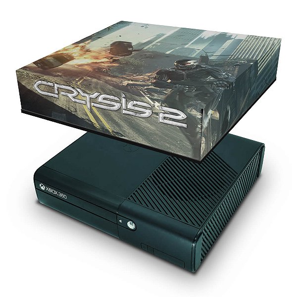 Xbox 360 Super Slim Capa Anti Poeira - Crysis 2